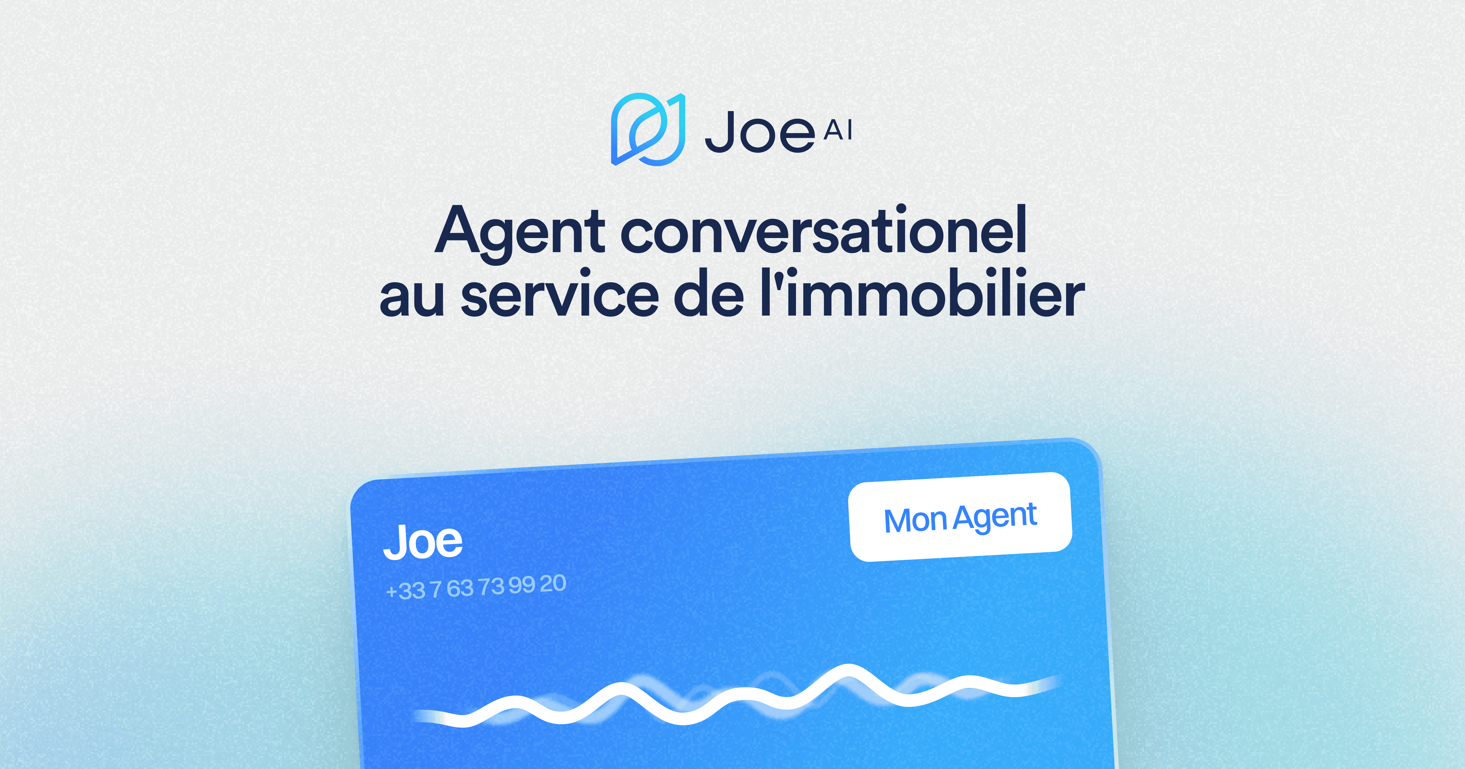 Aperçu du service Joe AI